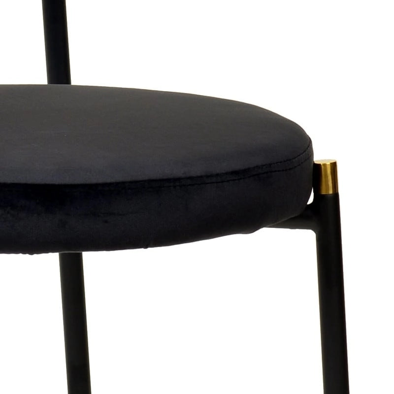 Modern style dining chair – a decorative chair with a rattan back, suitable for home offices, living rooms, and kitchens.