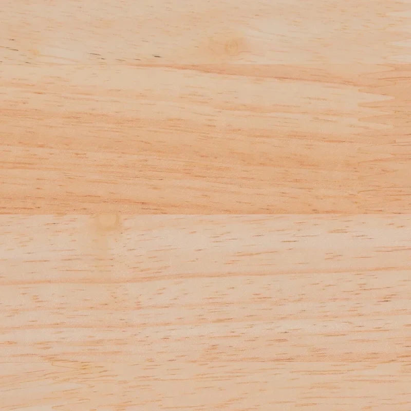 Lit plateforme Japandi en bois d'hévéa avec tête de lit sculptée en nid d'abeille et pieds fuselés, couleur naturelle